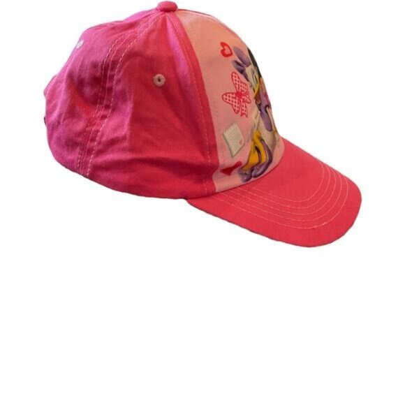 Disney Minnie & Daisy Pink Baseball Cap Youth Size Adjustable Strap - Picture 4 of 7